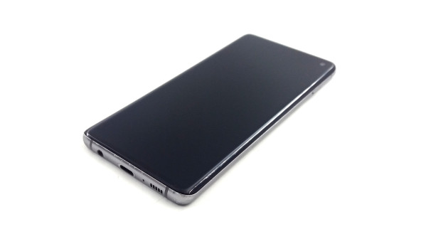 Смартфон Samsung Galaxy S10 SM-G973U1 Snapdragon 855 8/128 GB Android 12 NFC [Dynamic AMOLED 6.1"] - Б/В - 642517