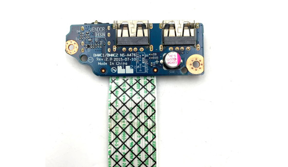 Плата USB Audio к ноутбуку Lenovo IdeaPad 300-15IBR 80M3 NS-A476 Б/У - 642520