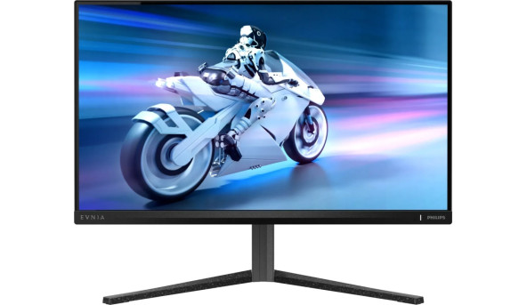 TFT 24.5" Philips 25M2N5200U, Fast IPS, 360Hz, 2xHDMI, DP, HAS, Pivot, cинювато-сірий