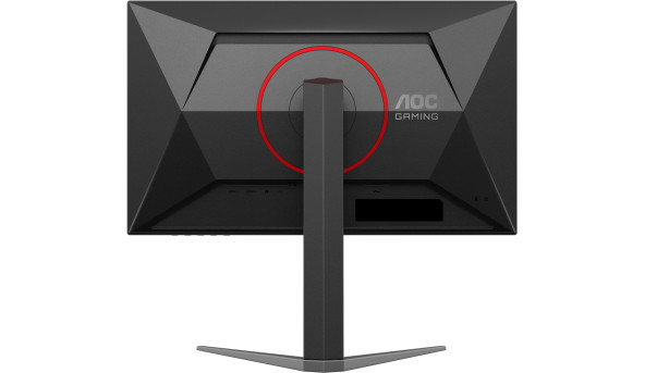 TFT 23.8" AOC 24G4HA, IPS, 200Гц, 2xHDMI, DP, HAS, Pivot, колонки, чорно-червоний - 642768