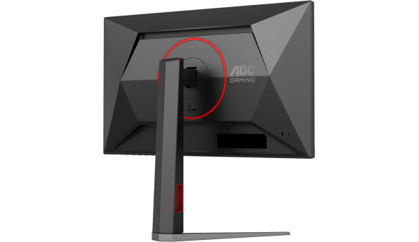 TFT 23.8" AOC 24G4HA, IPS, 200Гц, 2xHDMI, DP, HAS, Pivot, колонки, чорно-червоний - 642768