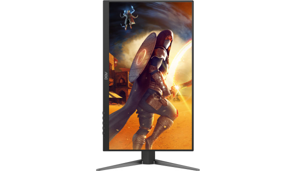 TFT 23.8" AOC 24G4HA, IPS, 200Гц, 2xHDMI, DP, HAS, Pivot, колонки, чорно-червоний - 642768