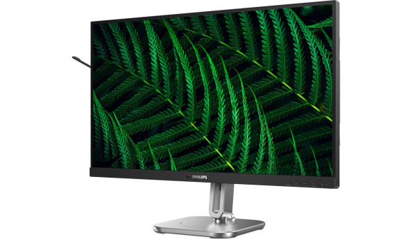 TFT 27" Philips 27B2G5500, QHD IPS,100Hz, 2xHDMI, DP, USB-hub, HAS, Pivot, кол., сріблясто-сірий - 642769