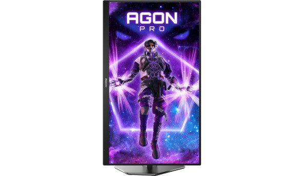 TFT 24.5" AOC AG256FS, Fast IPS, 390Гц, 2xHDMI, DP, USB-hub, HAS, Pivot, чорний - 642770