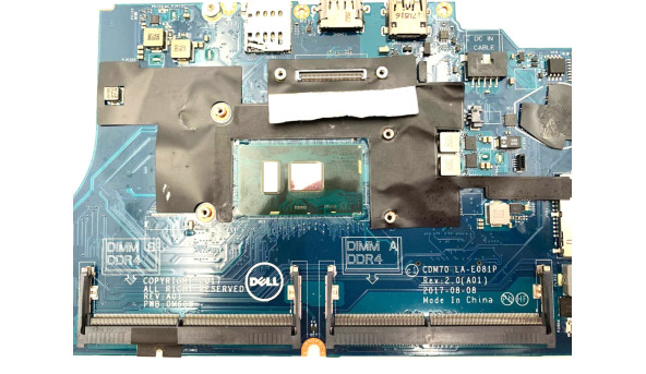 Материнская плата к ноутбуку Dell Latitude 5480 CDM70 LA-E081P INTEL Core i5-6300U Б/У - 642986
