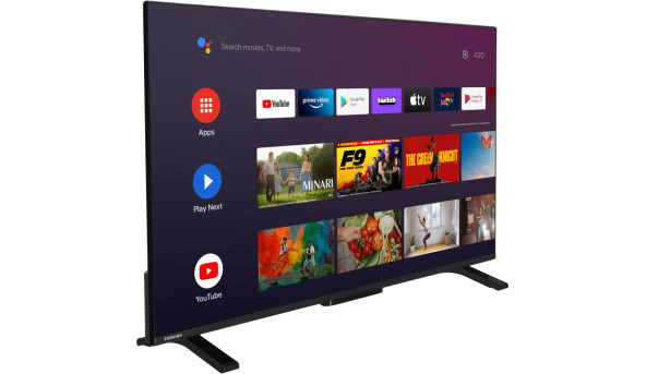 TV 50 Toshiba 50UA2363DG UHD/LED/T2/Android 11/2 x 10W/Dolby Digital/HDMI/Wi-Fi/VESA 200 x 200 M4/Bl - 643003