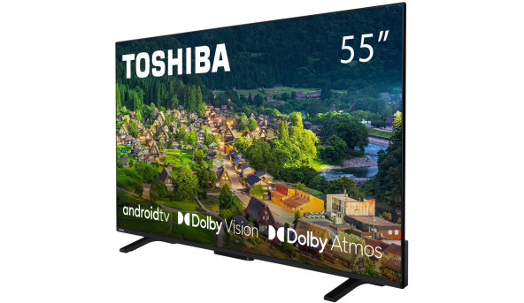 TV 55 Toshiba 55UA2363DG 4K UHD/LED/T2/Android 11/2 x 10W/Dolby Digital/HDMI/Wi-Fi/VESA 200 x 200 M4 - 643005