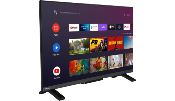 TV 32 Toshiba 32LA2E63DG HD/LED/T2/Android 11/2 x 6W/Dolby Digital/HDMI/Wi-Fi/VESA 75 x 75 M4/Black - 643007