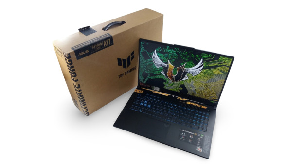 Ігровий ноутбук Asus TUF Gaming A17 FA707 Ryzen 7 7435HS 16 RAM 512 SSD GeForce RTX 4050 IPS 17.3 FullHD - Б/В - 643026