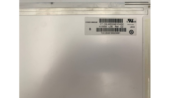 Матриця CHIMEI INNOLUX 1366х768 40 pin 15.6" N156B6-L0B REV.C2 Б/В - 643027