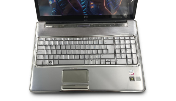 Ноутбук HP DV7-1000 Intel Core 2 Duo T5800 4 GB RAM 128 GB SSD 320 GB HDD NVIDIA GeForce 9600M GT [17"] - Б/В - 643187