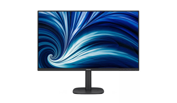 TFT 27" Philips 27B2U3601, QHD, IPS, 120Гц, HDMI, DP, USB-C, RJ-45, USB-hub, HAS,Pivot, кол., чорний