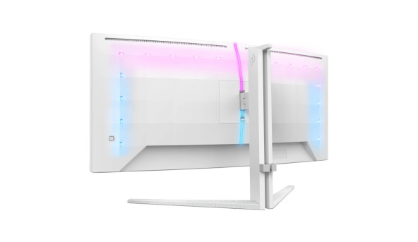 TFT 34" Philips 34M2C5501A, Fast VA, WQHD, вигн., 180Hz, 0,3ms, 2xHDMI, DP, USB-hub, HAS,кол., білий - 643190