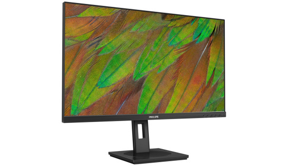 TFT 27" Philips 27B1N3800, 4K UHD, IPS, 2хHDMI, DP, USB-hub, HAS, Pivot, кол., чорний - 643193