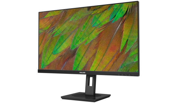 TFT 27" Philips 27B1N3800, 4K UHD, IPS, 2хHDMI, DP, USB-hub, HAS, Pivot, кол., чорний - 643193