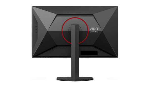 TFT 27" AOC U27G4R, UHD, IPS, 160Гц, 2хHDMI, DP, HAS, Pivot, чорно-червоний - 643248