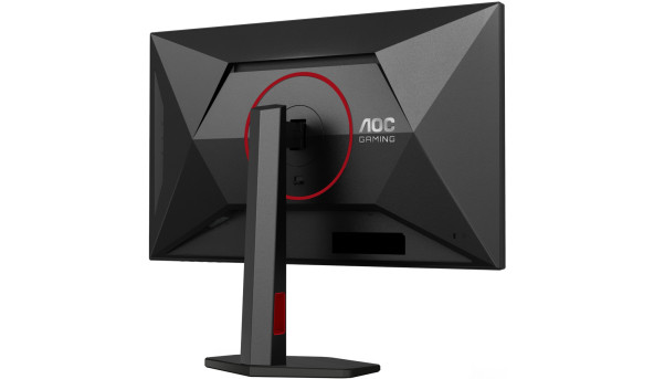 TFT 27" AOC U27G4R, UHD, IPS, 160Гц, 2хHDMI, DP, HAS, Pivot, чорно-червоний - 643248