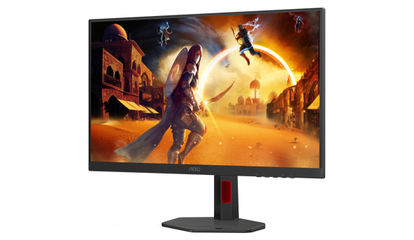 TFT 27" AOC Q27G4ZR, QHD, Fast IPS, 240Hz, 0,3ms, 2xHDMI, DP, HAS, Pivot, кол., чорно-червоний - 643264
