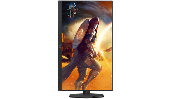 TFT 27" AOC Q27G4ZR, QHD, Fast IPS, 240Hz, 0,3ms, 2xHDMI, DP, HAS, Pivot, кол., чорно-червоний - 643264