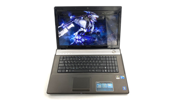 Ноутбук Asus N71VG Intel Core 2 Duo P7450 4 GB RAM 128 GB SSD 320 GB HDD NVIDIA GeForce GT 220M [17.3"] - Б/В