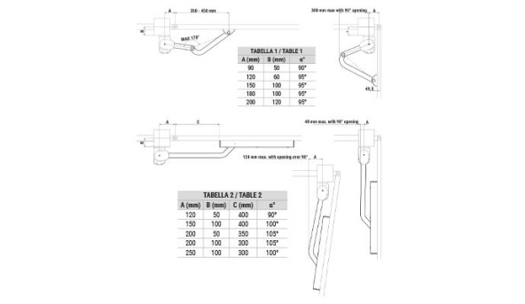SL/180/R - распашный реверсивный рычажный привод серии Brushless IPU Roger Technology - 643400