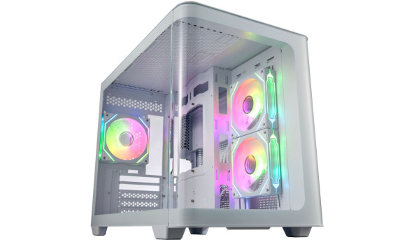 Корпус FSP S380-WA без БЖ mATX White