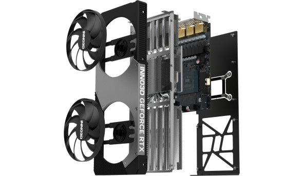 GeForce RTX5070 Inno3D TWIN X2, 12GB GDDR7, 192bit, PCI Express 5.0 - 643709