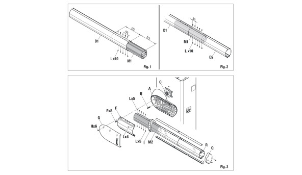 Стрела алюминиевая эллиптическая Roger Technology BA/128/4 длиной 4 м для BIONIK 8 - 643769