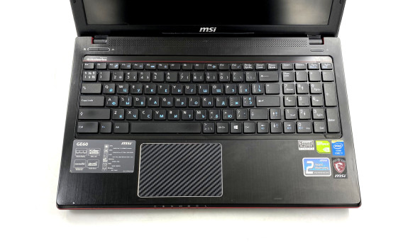 Игровой ноутбук MSI MegaBook GE60 Core I7-4700MQ 16 RAM 128 SSD 500 HDD GeForce GT 750M [15.6" FullHD] - Б/У - 643812