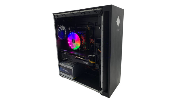 Ігровий комп'ютер HP Omen AMD Ryzen 5 1600 16 GB RAM DDR4 128 GB SSD NVMe + 1000 GB HDD AMD Radeon RX 5700 - Б/В - 644002