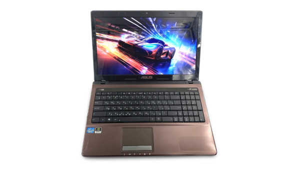 Ігровий ноутбук Asus K53S Intel Core i5-2430M 8 RAM 128 SSD 500 HDD NVIDIA GeForce 610M [15.6"] - Б/В