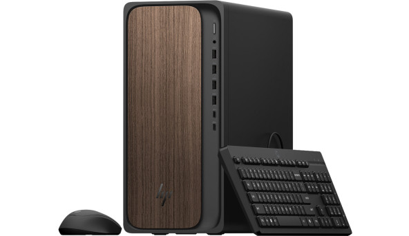ПК HP OmniDesk TWR M03-0002ua U7 265/32GB/1Tb SSD/WiFi/K&M/DOS/Dark Wood - 644162