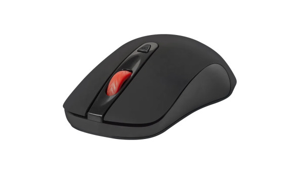 Мишка Defender Nexus MS-195 бездротова, 4 кн. до 1600 dpi, безшумна, чорна - 644187