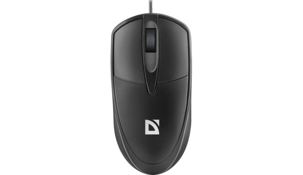Мишка Defender Trace MB-989, USB, 3кн., 1000dpi, чорна