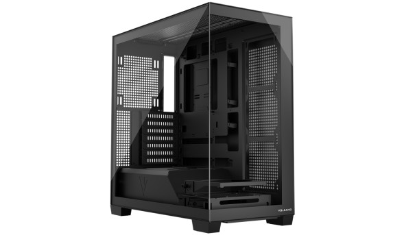 Корпус Modecom VOLCANO STELLAR MIDI w/o fans BLACK без БЖ ATX - 644545