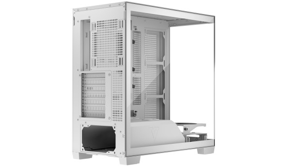 Корпус Modecom VOLCANO STELLAR MIDI w/o fans WHITE без БЖ ATX - 644552