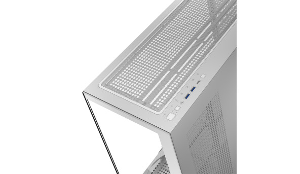 Корпус Modecom VOLCANO STELLAR MIDI w/o fans WHITE без БЖ ATX - 644552