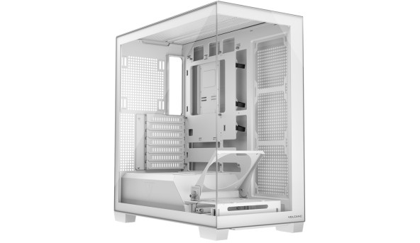 Корпус Modecom VOLCANO STELLAR MIDI w/o fans WHITE без БЖ ATX