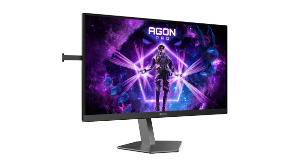 TFT 24.1" AOC AG246FK, Ultra-Fast TN, 540Hz, 2xHDMI, DP, USB-hub, HAS, Pivot, чорний - 644599