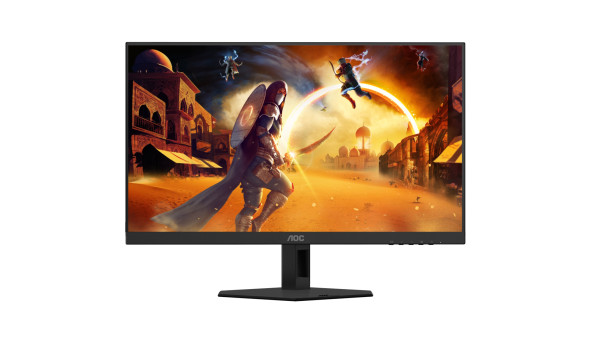 TFT 23.8" AOC 24G4HRE, Fast IPS, 200Гц, 2хHDMI, DP, колонки, чорно-червоний