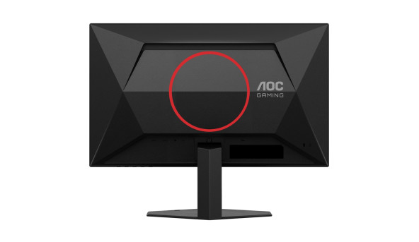 TFT 23.8" AOC 24G4HRE, Fast IPS, 200Гц, 2хHDMI, DP, колонки, чорно-червоний - 644601