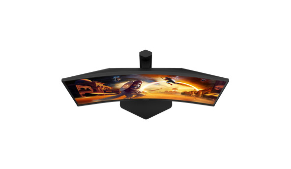 TFT 27" AOC C27G4ZXU, Fast VA, вигнутий, 280Hz, 2xHDMI, DP, USB-hub, HAS, колонки, чорний - 644602
