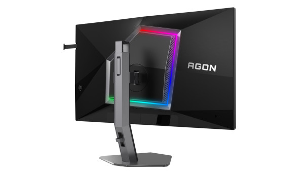 TFT 27" AOC AGON AG276FK, Fast IPS, 520Гц, 2хHDMI, DP, HAS, Pivot, чорно-сірий - 644603