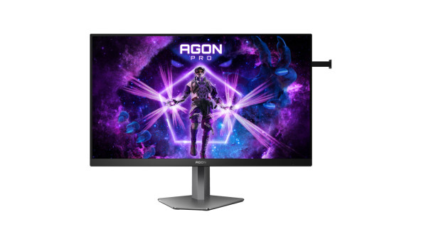 TFT 27" AOC AGON AG276FK, Fast IPS, 520Гц, 2хHDMI, DP, HAS, Pivot, чорно-сірий
