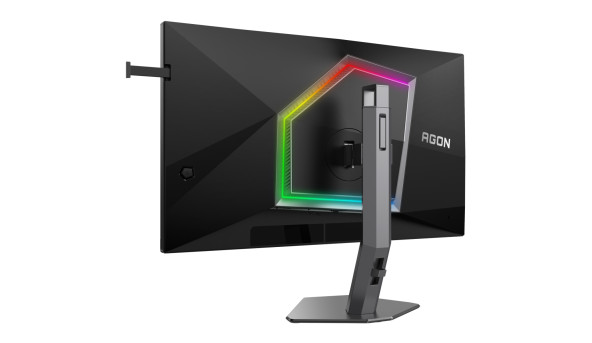TFT 27" AOC AGON AG276FK, Fast IPS, 520Гц, 2хHDMI, DP, HAS, Pivot, чорно-сірий - 644603