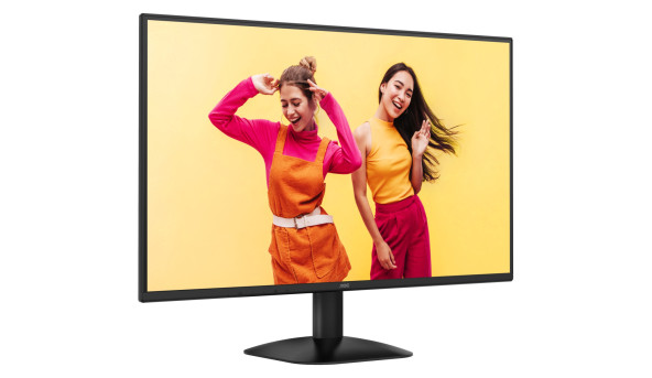 TFT 27" AOC Q27B35S3, QHD IPS, 120Гц, HDMI, DP, USB-hub, чорний - 644604