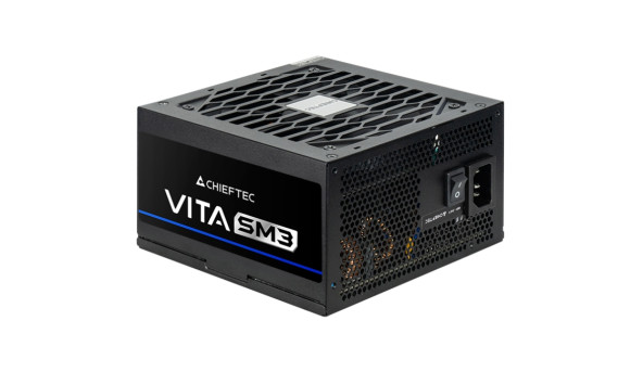 БЖ 850W Chieftec VITA SM3 BPX-850-C ATX 3.1 120mm, 80+ Bronze, Semi modular, Retail