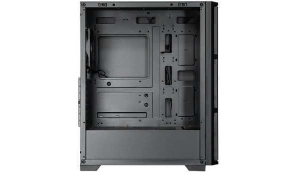 Корпус Chieftec Pro Midi TG AS-02B-TG-OP ATX, без БЖ, Black - 644617