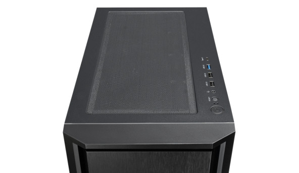 Корпус Chieftec Pro Midi TG AS-02B-TG-OP ATX, без БЖ, Black - 644617