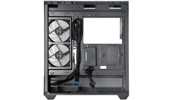 Корпус Chieftec VISTA GT-01B-OP 3x120mm A-RGB, ATX, без БЖ, Black - 644618
